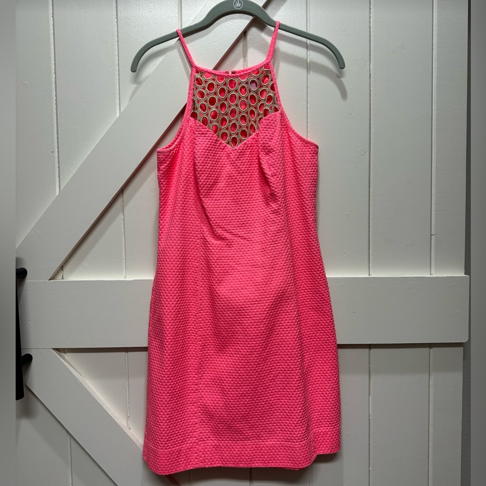 Lilly Pulitzer Size 4 Shift Dress in Pink Sun Ray